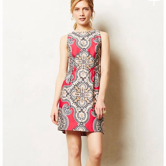 Anthropologie Dresses & Skirts - • Moulinette Soeurs • Giedi Paisley Print Dress 4